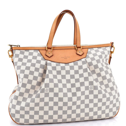 Louis Vuitton Siracusa Handbag Damier Gm
