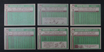 1976 Topps Baseball W/Traded Complete Set (704) Brett Rc Yount Rc Aaron 198496