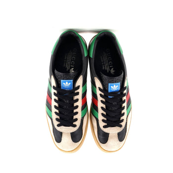 Gucci X Adidas Men'S Gazelle Sneakers Leather And Suede With Faux Leather