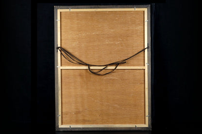 Paul Jenkins "Mit" Hand Signed Silkscreen Print 59X40Cm W/ Dedication 1970S