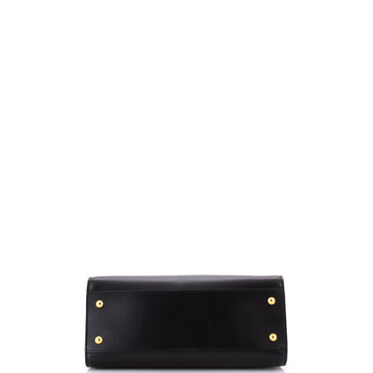 Saint Laurent Monogram Cabas Leather Small