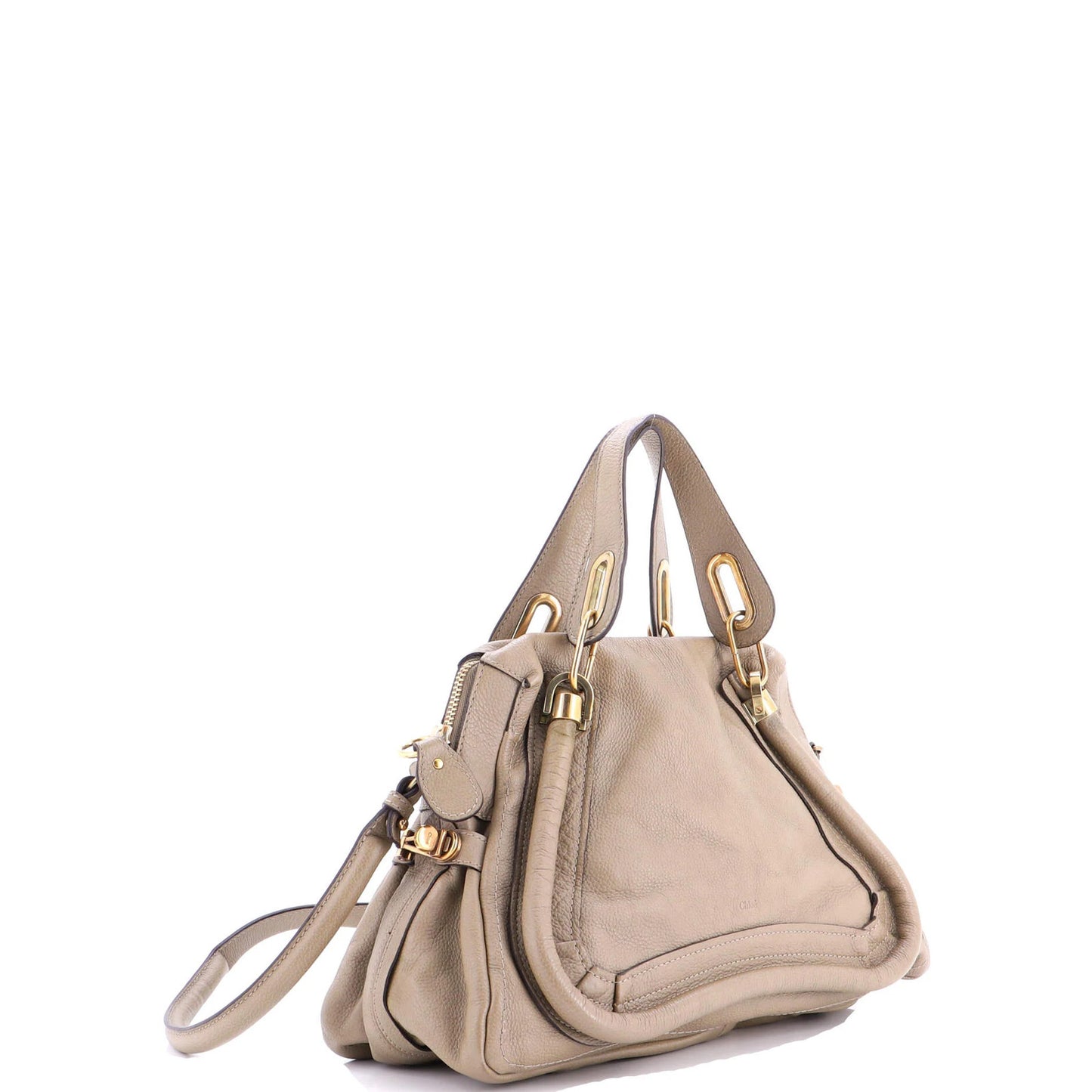 Chloe Paraty Top Handle Bag Leather Medium