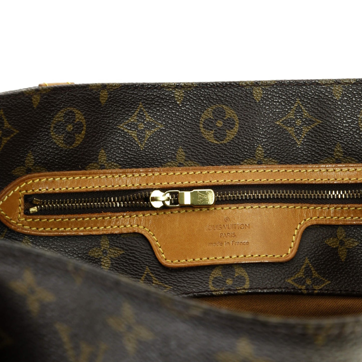 Louis Vuitton Shopping Sac Handbag Monogram Canvas Gm
