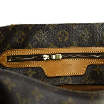 Louis Vuitton Shopping Sac Handbag Monogram Canvas Gm