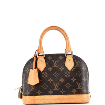 Louis Vuitton Alma Handbag Monogram Canvas Bb