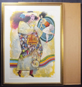 Theo Tobiasse (Israel) Original Lithograph Print