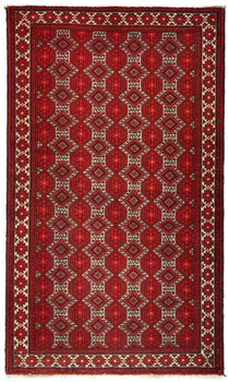 Handmade Antique Tribal Rug Allover Design