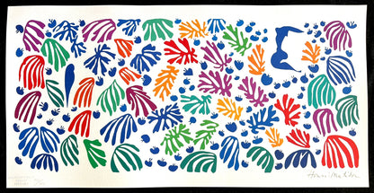 Henri Matisse Lithograph Coa Signed Op Numbered In Pencil