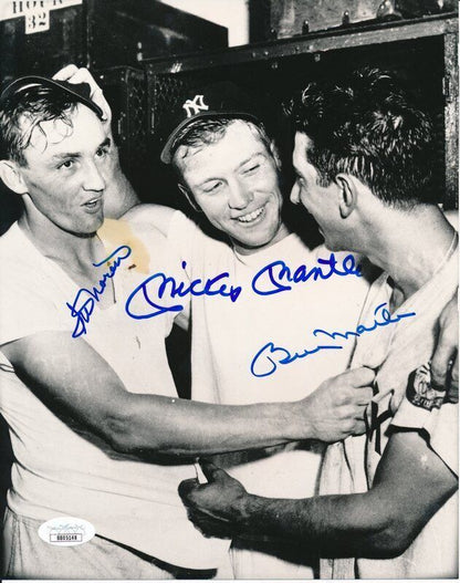 Mickey Mantle/Billy Martin/Irv Noren Yankees