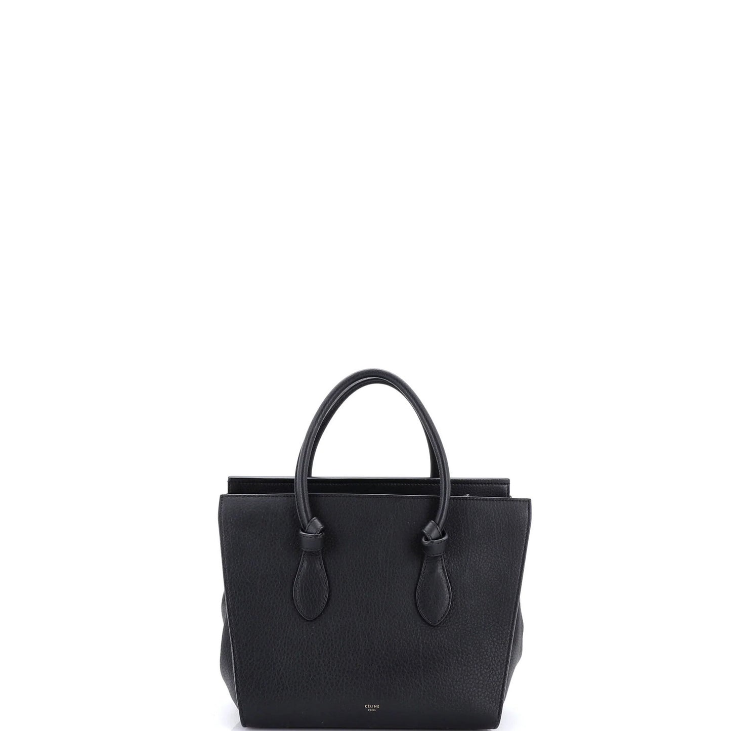 Celine Tie Knot Tote Grainy Leather Small
