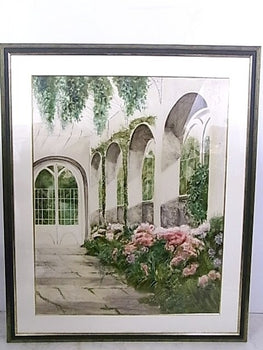 Susan Sahall (American) Original Serigraph/Silkscreen Art Print Signed Framed