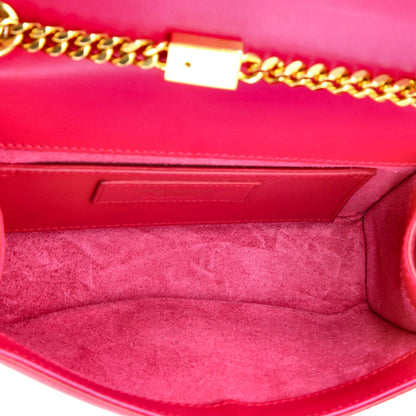 Saint Laurent Classic Monogram Tassel Crossbody Bag Leather Small