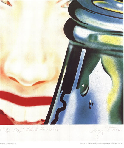 James Rosenquist Hey, Let'S Go For A Ride " Poster Pop Art Multicol