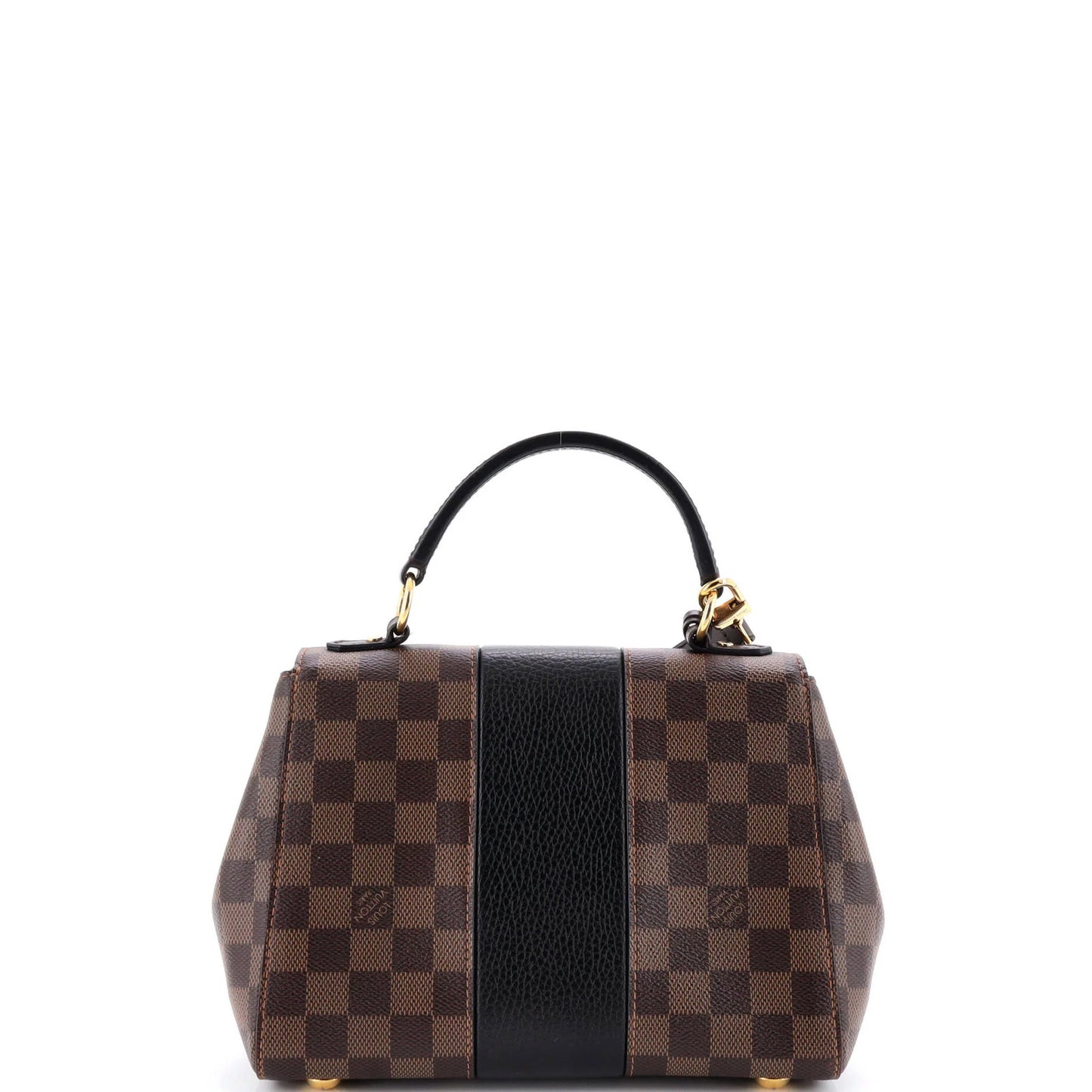 Louis Vuitton Bond Street Handbag Damier With Leather Bb