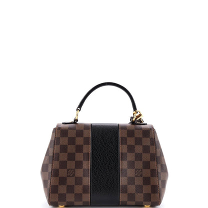 Louis Vuitton Bond Street Handbag Damier With Leather Bb