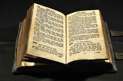 Czech Prayer Book 1853 Antique Bible