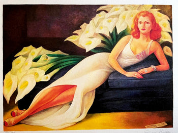 Diego Rivera Lithograph Coa Hand Numbered Signed
