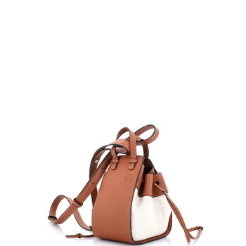 Loewe Hammock Bag Leather And Anagram Jacquard Mini