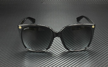 GUCCI GG0022S 001 Black Cat Eye Women's Authentic