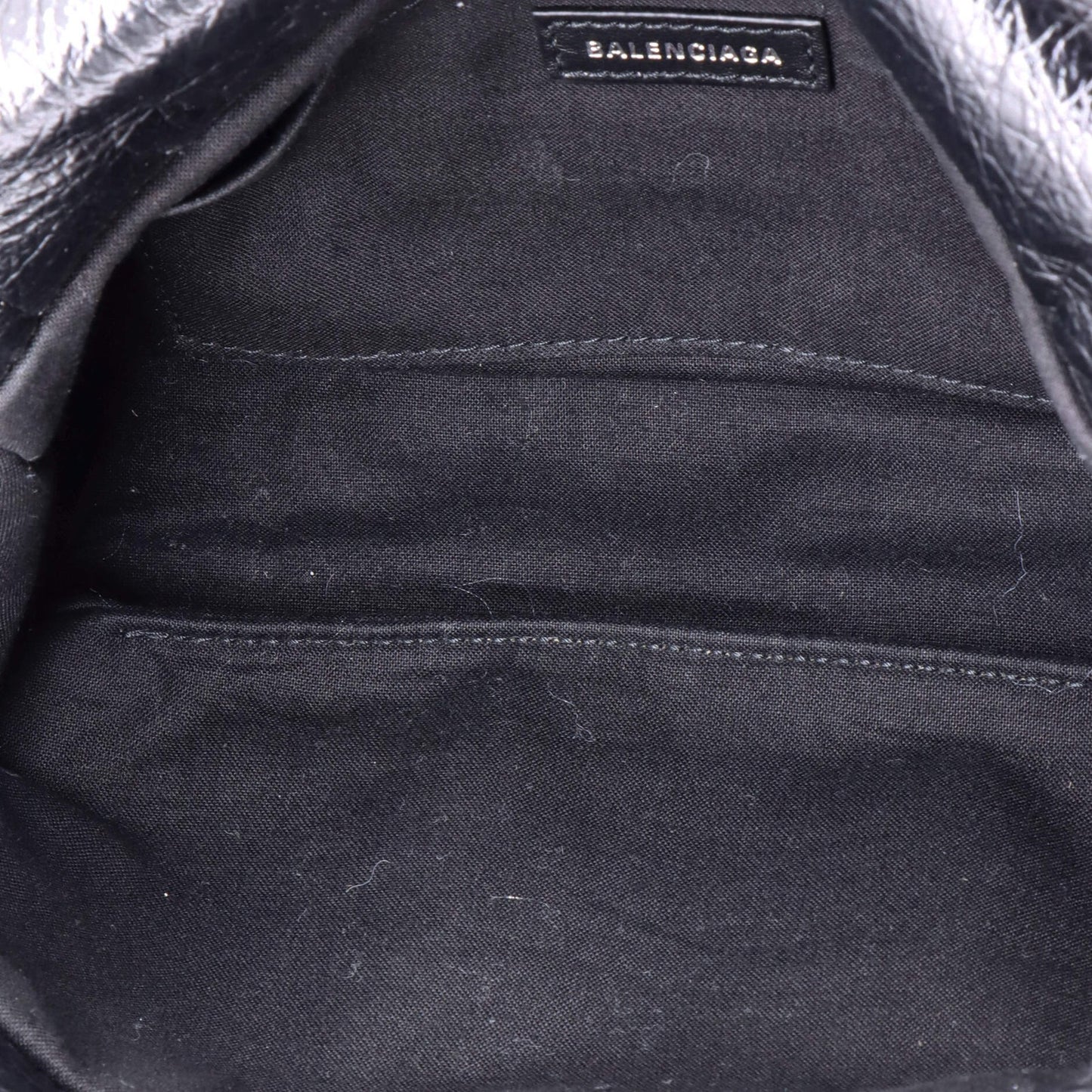 Balenciaga Monaco Messenger Flap Bag Leather Small