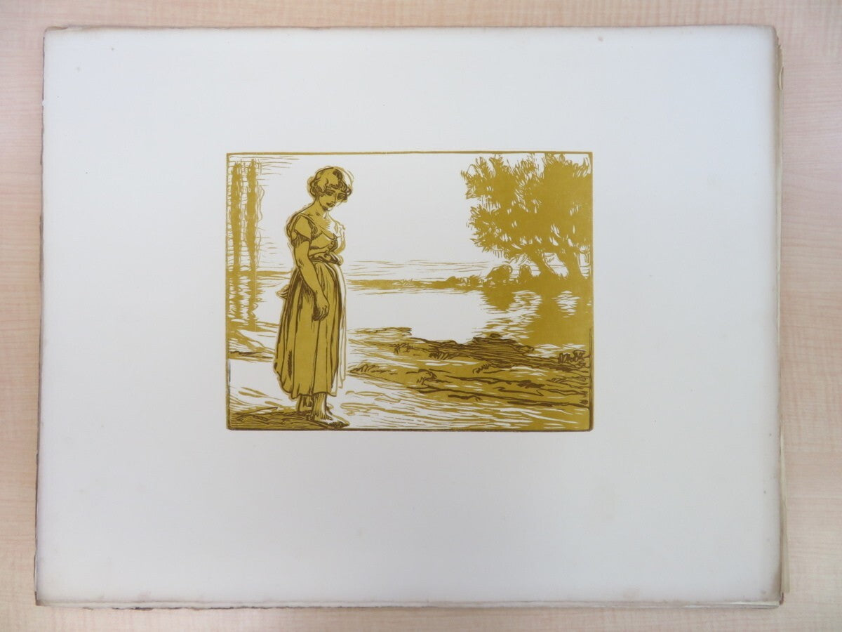 Emile Verhaeren Kato 1918 1St Edition Limited 145/150 Woodcuts By Vibert Rare