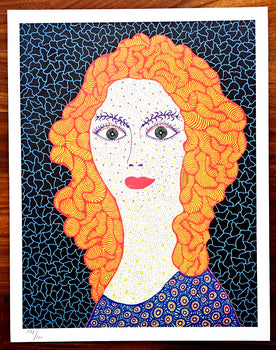 Yayoi Kusama, Lithograph Mori Art Museum Coa Certified Numbered