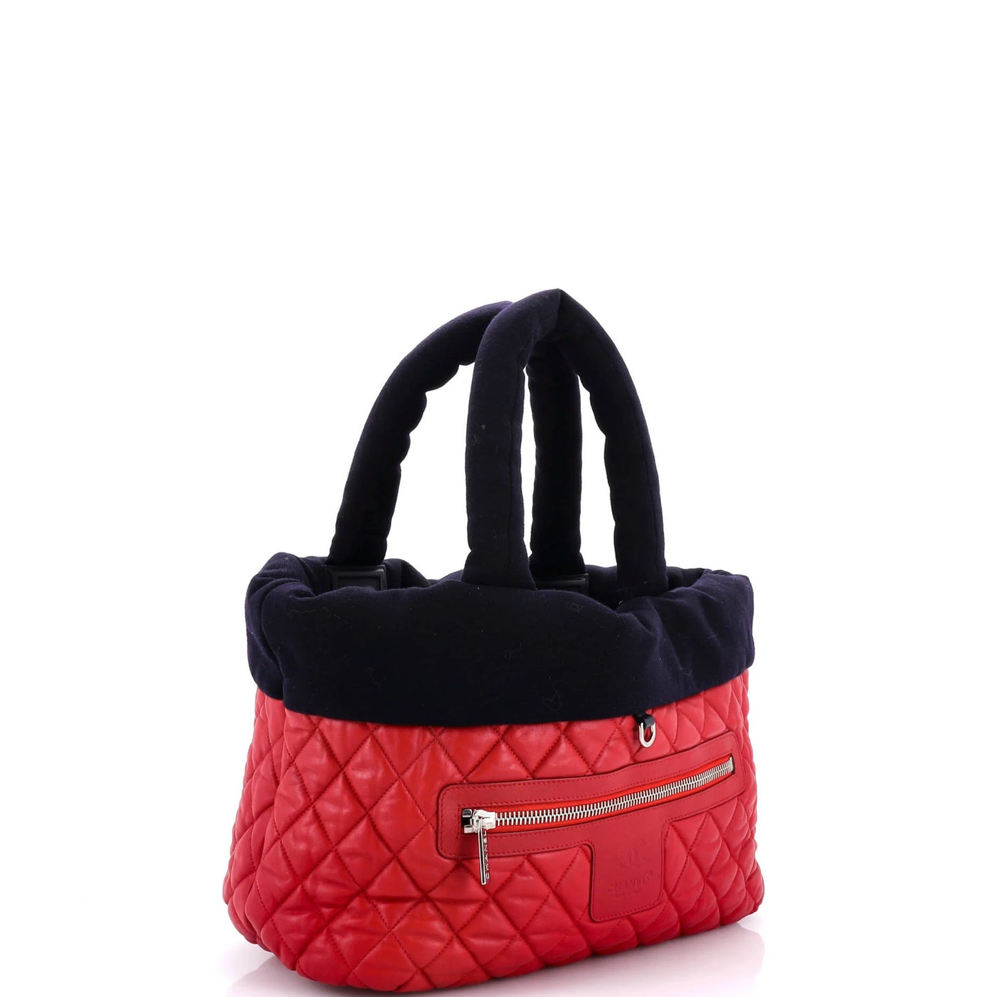 Chanel Coco Cocoon Reversible Tote Quilted Lambskin And Jersey Medium