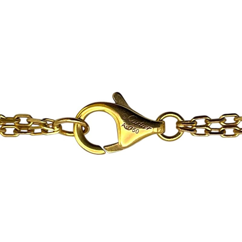 Cartier Love Circle Necklace Gold K18Yg