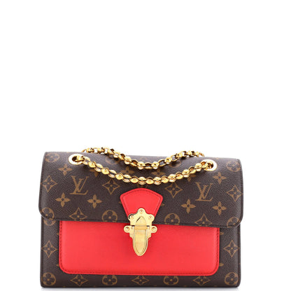 Louis Vuitton Victoire Handbag Monogram Canvas And Leather