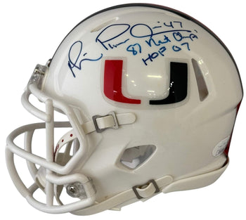 Michael Playmaker Irvin Autographed University Of