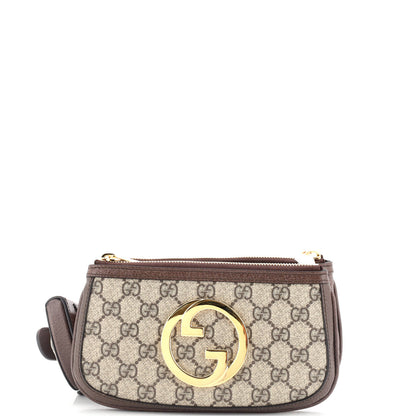 Gucci Blondie Multi Pocket Belt Bag Gg Coated Canvas
