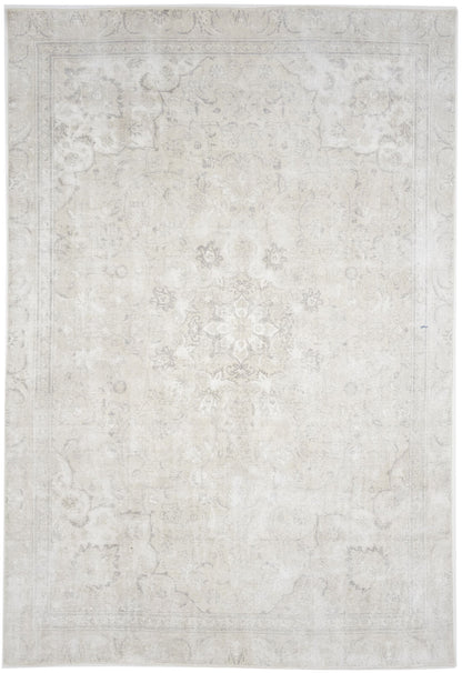 Floral Antique Medallion Oriental Rug Vintage