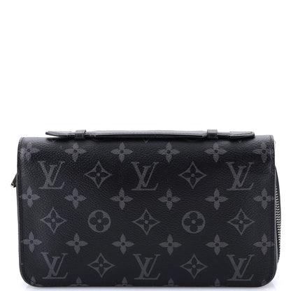 Louis Vuitton Zippy Wallet Monogram Eclipse Canvas Xl