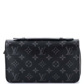 Louis Vuitton Zippy Wallet Monogram Eclipse Canvas Xl