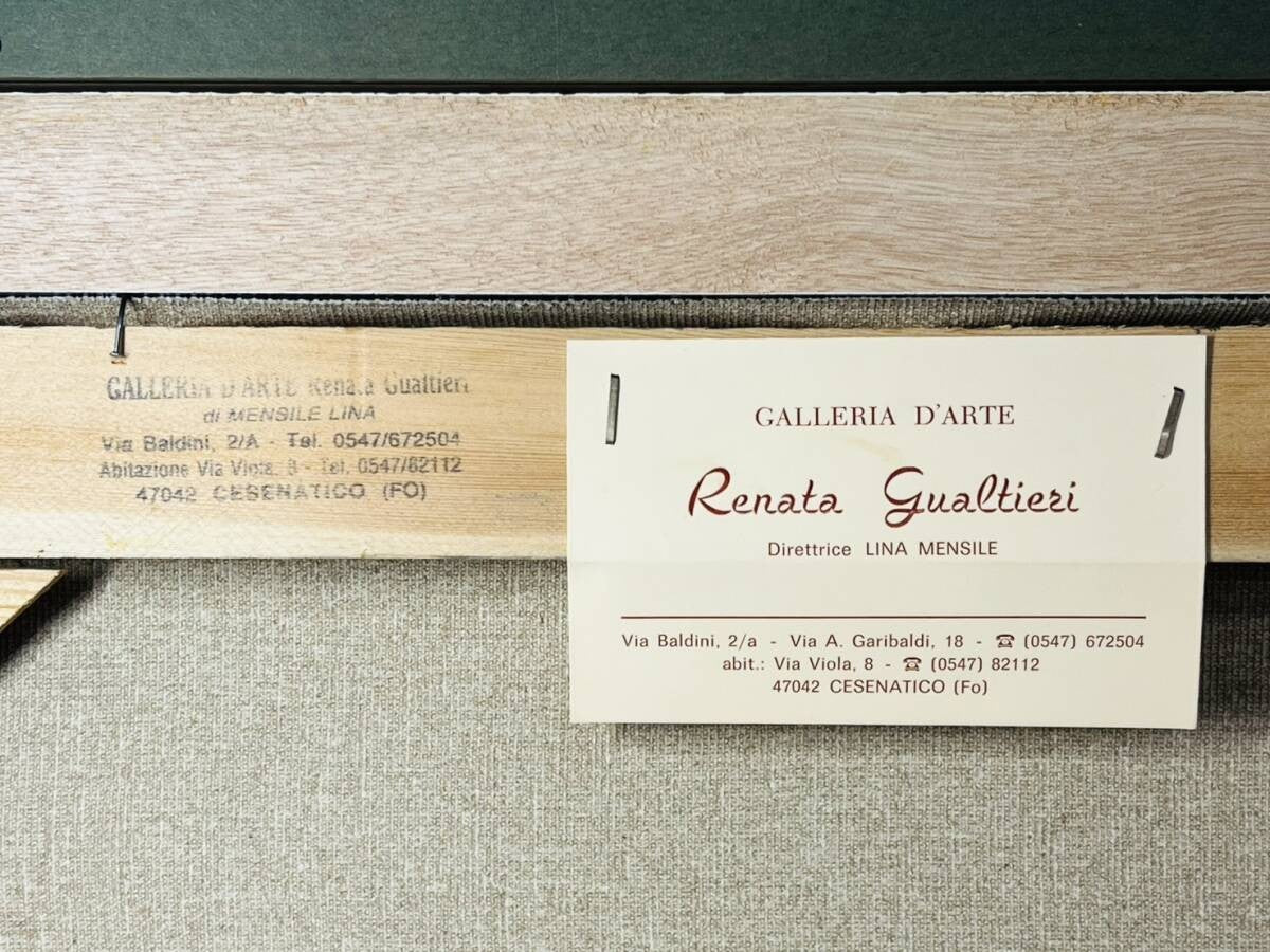 Giuseppe Casali Original Oil Painting Mountain Farmhouse Italy Landscape