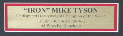 Mike Tyson Iron Mike Champ Signed/Auto Boxing