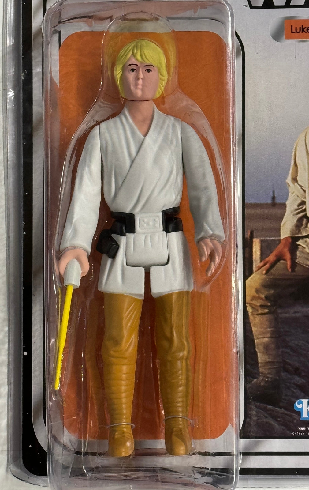 Sealed Mark Hamill Signed Princess Luke Skywalker Star Wars Kenner Action Figure