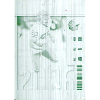 Jeffery Webb Unsigned 2006 Playoff Contenders Plate Card