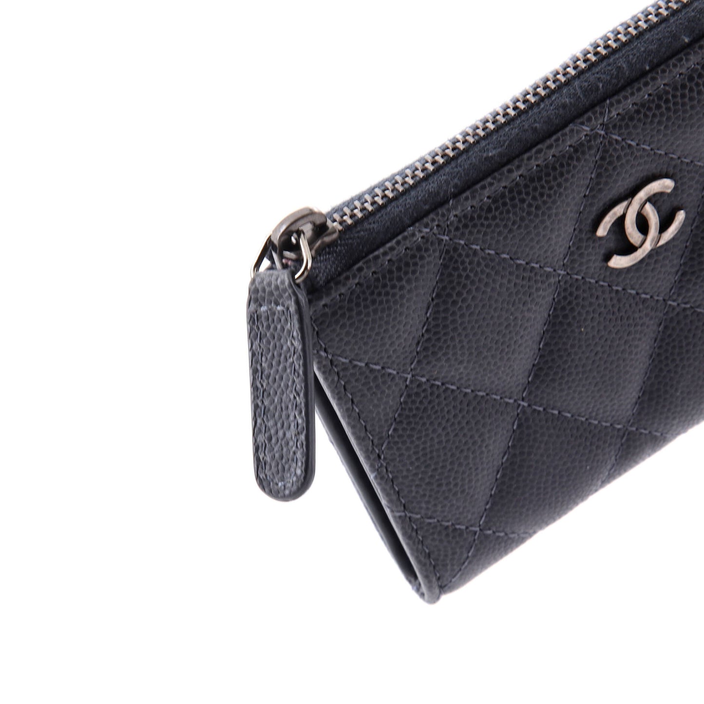 Chanel Key Pouch Quilted Caviar