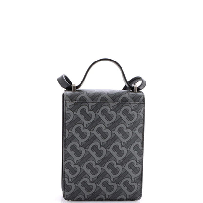 Burberry Tb Robin Crossbody Pouch Monogram E-Canvas Mini