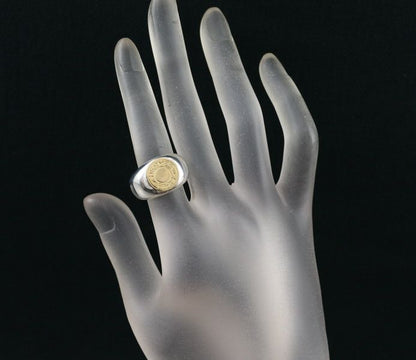 Hermes Ring Clou De Selle Us5.75-6 Silver800/18K