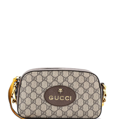 Gucci Neo Vintage Camera Messenger Bag Gg Coated Canvas
