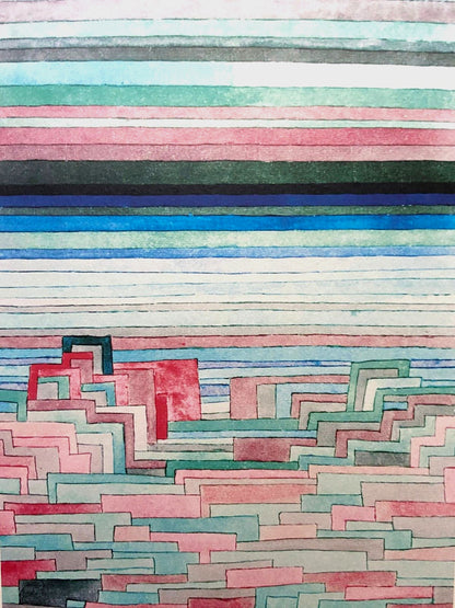 Paul Klee Lithograph 1954 Mourlot Coa Signed