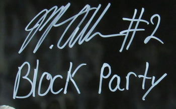 Marcus Allen Penn State Autographed 16X20 Photo Block Party Vs. Osu Jsa 167375