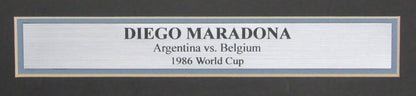 Diego Maradona Autographed 11X14 Photo -