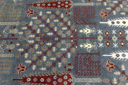 Handmade Chobi Oriental Rug Floral Tree Of Life