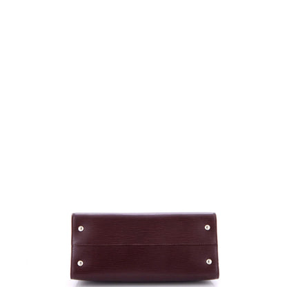Louis Vuitton Vaneau Handbag Epi Leather Mm