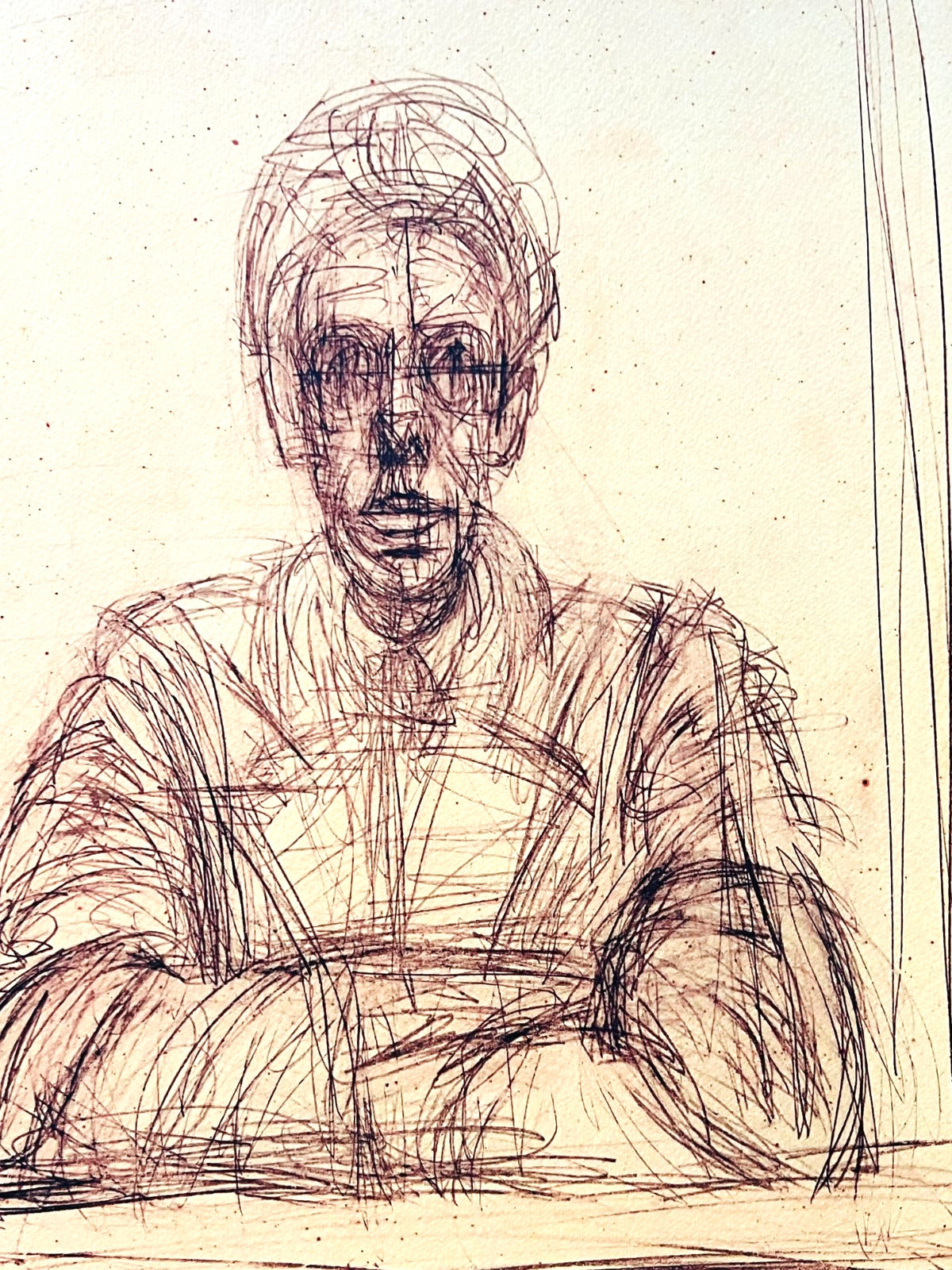 Alberto Gia Cometti - Large Lithograph