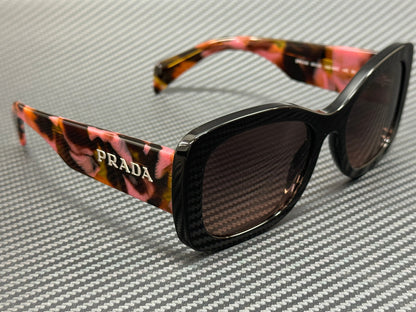 PRADA PR A08S 12O50C Black Grey Gradient Women's