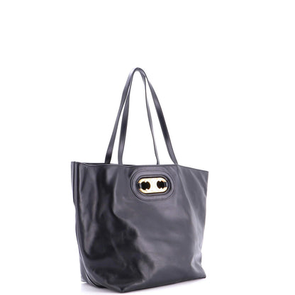Celine Cabas Maillon Triomphe Bag Leather